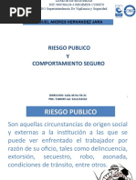 CAPACITACION  riesgo publico