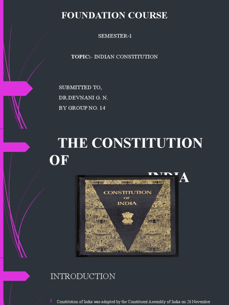 Overview of the Indian Constitution | PDF | Supreme Court Of India ...