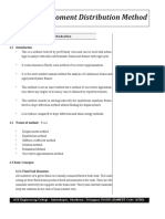 Moment Distribution Method Introduction