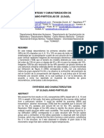 SÍNTESIS Y CARACTERIZACIÓN DE NANO-PARTICULAS DE (U, GD) O2