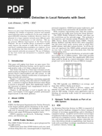 Malicious Traffic Detection in Local Networks With Snort: Lo Ic Etienne / EPFL - SSC