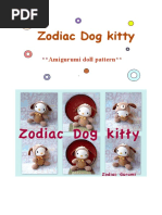 Zodiac Dog Kitty - Crochet Amigurumi Doll Pattern PDF