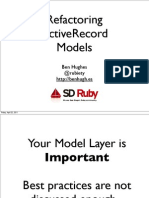 Refactoring ActiveRecord Models