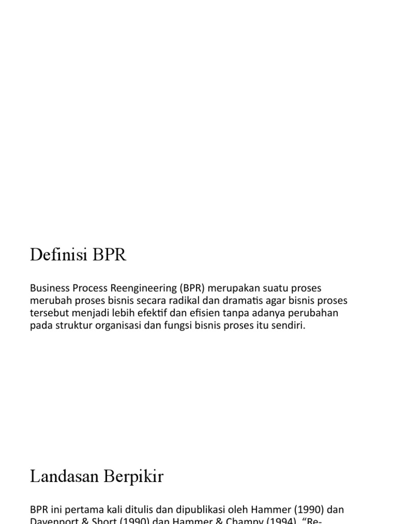 Bpr Pdf