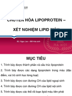 CH Lipoprotein - XN Lipid Máu