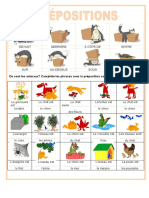 Prepositions Exercice Grammatical Feuille Dexercices Unaun Ment - 120625