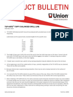 Tuf-Kote Balanced Drill Line Union Product Bulletin Form 1030D