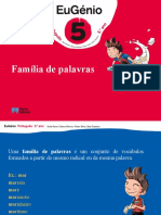 Eug5 PPT Familia Palavras