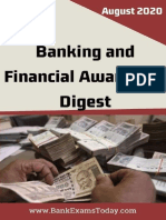 Banking and Financial Awareness Digest August 2020 1