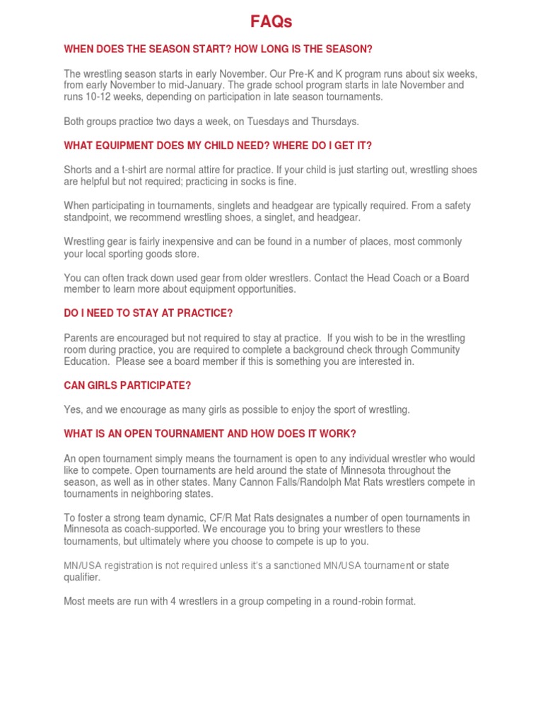 Faqs | PDF