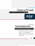 Types of Goals: Gabriela Chub