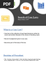 A-047 Search of Case Laws