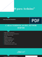 Sensor BMP180 para medir presión y temperatura con Arduino