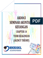 AK0043 - Ch14 Teori Keagenan (Agency Theory) PDF
