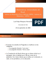 Universidad - Federal Rio - de - Janeiro - Impa