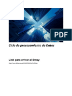 Ciclo de Procesamiento de Datos