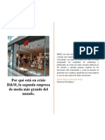 Crisis de H&M PDF