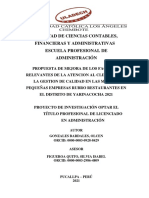 Caracterizacion y Justificacion PDF