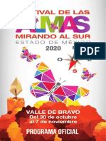 Programa Festival Almas 2020