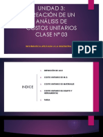 UNIDAD 3 CREACIÓN DE UN ANÁLISIS DE COSTOS UNITARIOS CLASE N° 03.pdf