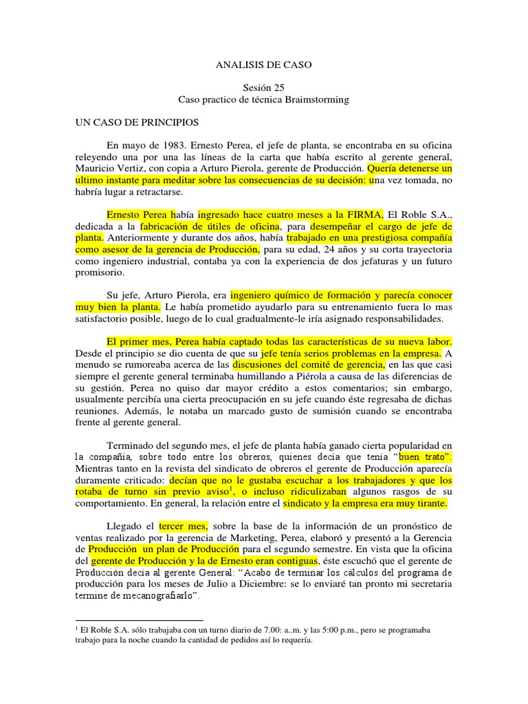 Caso 4 Gestion | PDF | Business