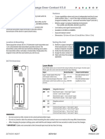 DCT10: 2-Zone Long-Range Door Contact V3.0: Description Features