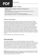 Oxford Handbooks Online: Radiocarbon Dating in Rock Art Research