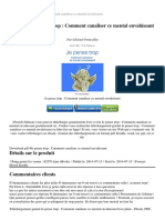 Je Pense Trop Comment Canaliser Ce Mental Envahissant PDF