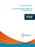 It027 - Regularizar e Limpar Área de Trabalho em Subestação