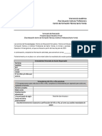 Formulario Postulación