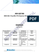 WMPCIE V01 (7F900 AWGE780 RS) Manual SPEC