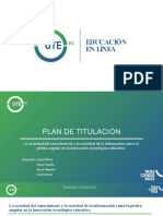 Plan de Titulacion