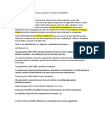 El Concepto Central de Un Sistema Operativo Es La Idea de PROCESO