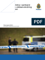 Tillsynsrapport 2020 - 3 Polisens Våldsanvändning Med Skjutvapen