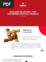 Dibujo Sobre La Igualdad de Genero para Colorear | PDF
