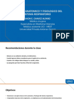 MEHU512 - U1 - M3 - T2MARTES - Recuerdo Anatómico y Fisiológico Del Sistema Respiratorio UPAO