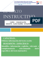 Cómo escribir un texto instructivo