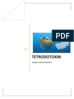 Tetrodotoxin: (Sodium Channel Blocker)