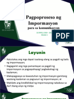 Module 2 - Pagpoproseso NG Impormasyon Part 1