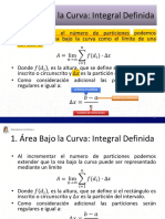 Integral Definida (Área Bajo La Curva)