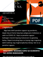 Filipino 3 - Ikaapat Na Linggo (Quarter 1)