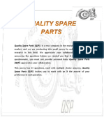 Quality Spare Parts Cuestionary