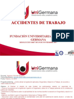 Accidentes de Trabajo: Fundación Universitaria Colombo Germana