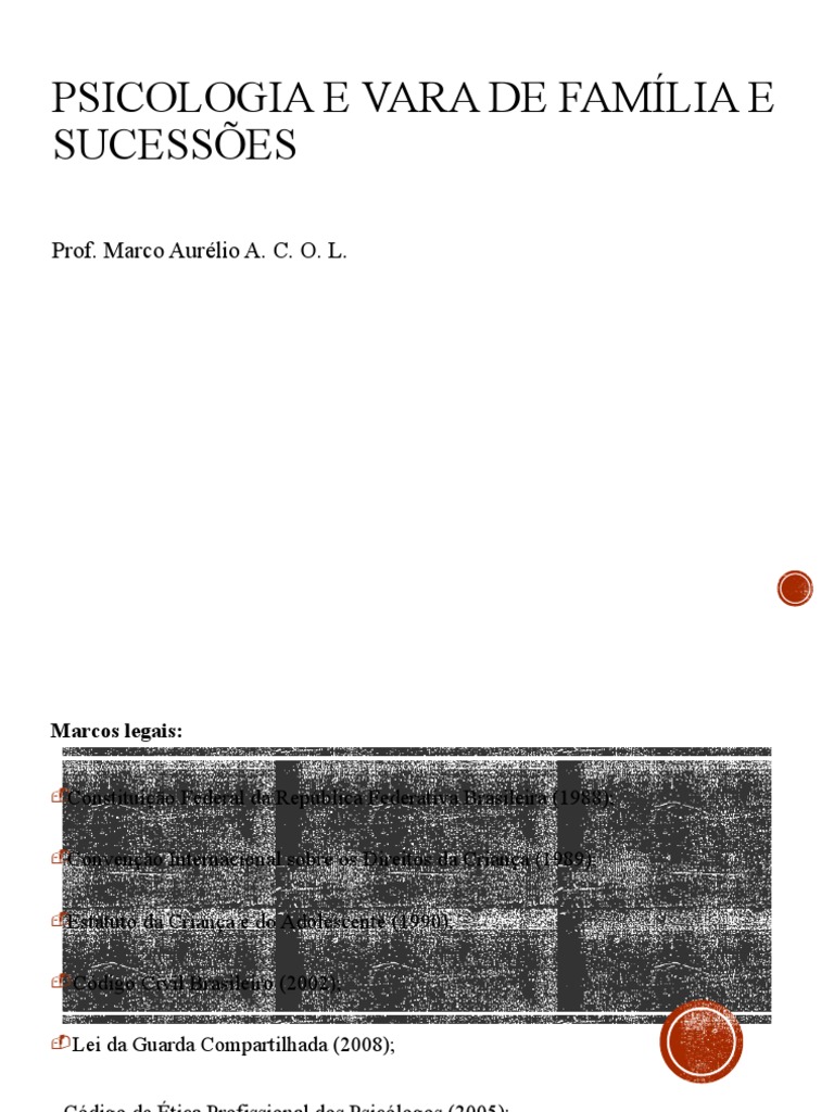 Vara de Família e Sucessões | PDF | Família | Psicologia