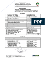 Resultado final do mestrado e doutorado em estudos literários