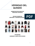 Estudio de Mercado Chaquetas España