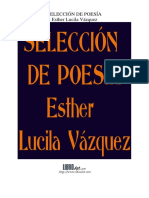 Selección de poesía (Esther L[1]. Vázquez)