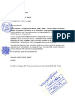 Tercera Carta