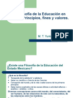 Filosofía de La Educación en México