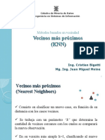 Minería de Datos KNN Vecinos más próximos clasificación